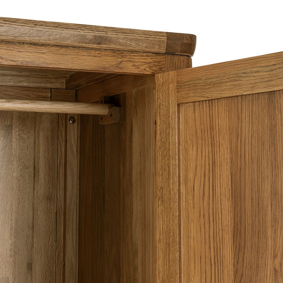 Orrick Rustic Solid Oak Triple Wardrobe 10