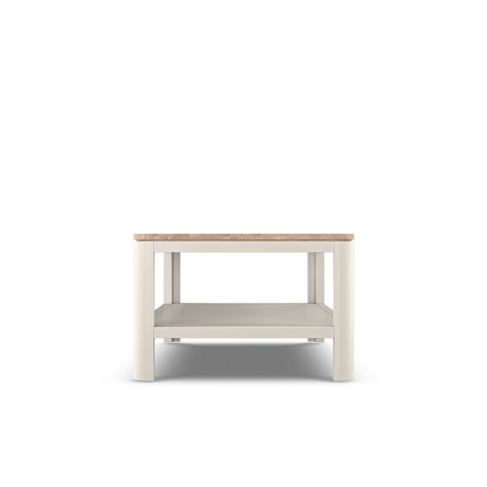 Otto Smoked Oak Finish and Cashmere Painted Coffee Table 5