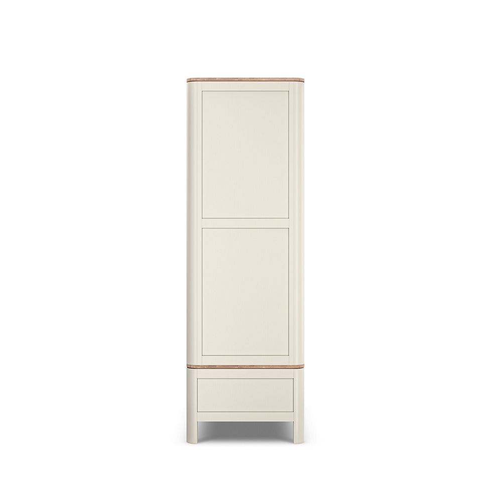 Otto Smoked Oak Finish and Cashmere Painted Double Wardrobe 6