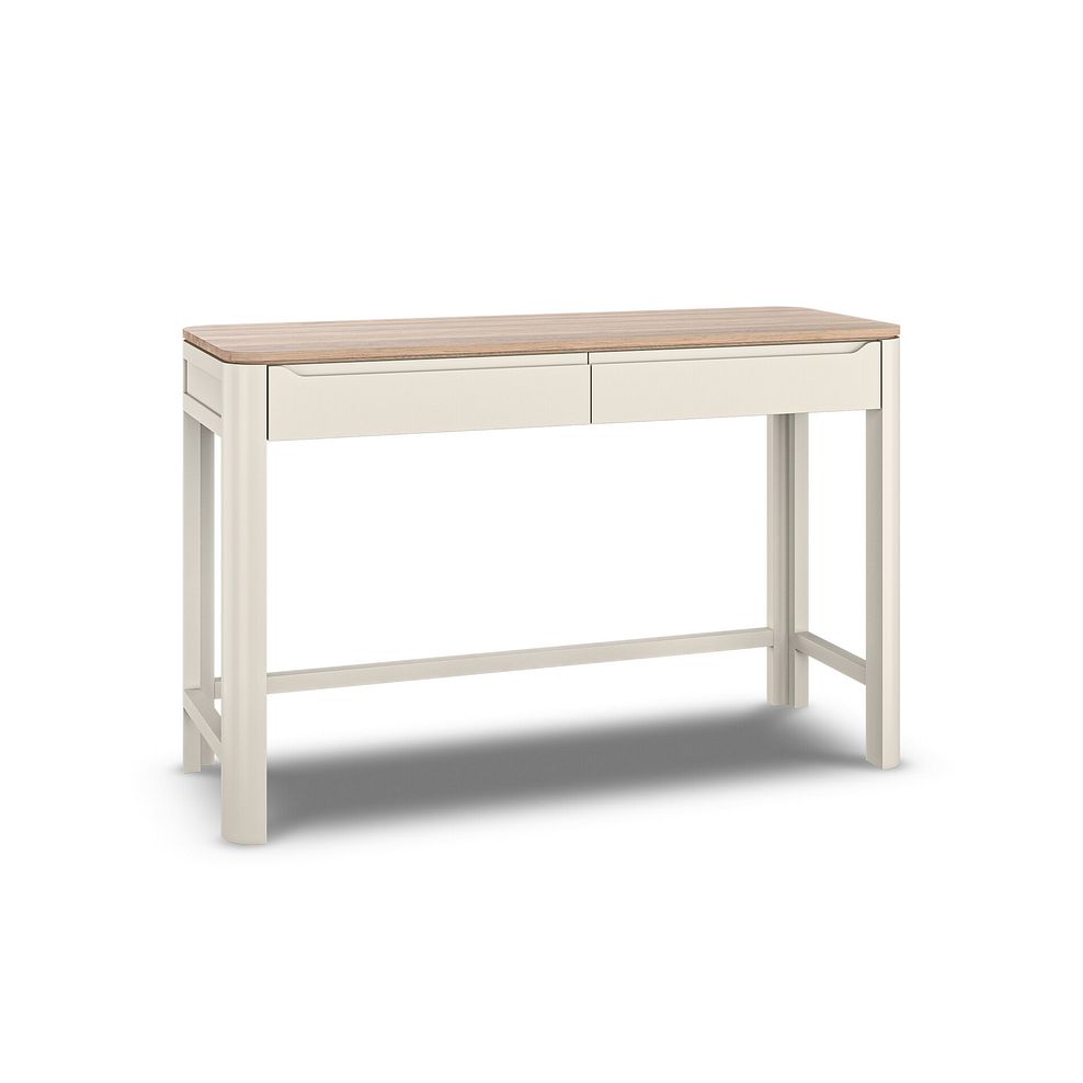 Otto Smoked Oak Finish and Cashmere Painted Dressing Table 3