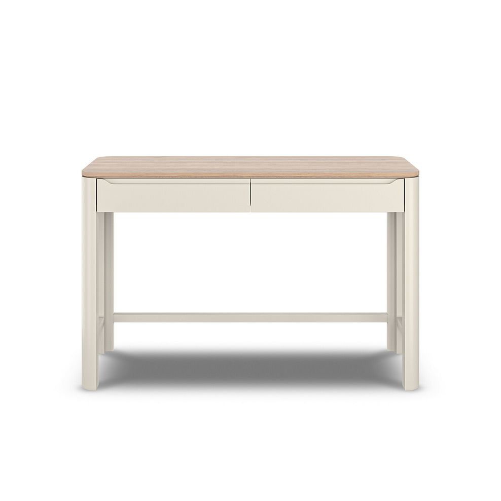 Otto Smoked Oak Finish and Cashmere Painted Dressing Table 5