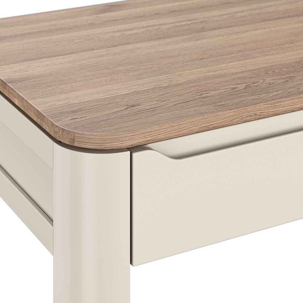 Otto Smoked Oak Finish and Cashmere Painted Dressing Table 7