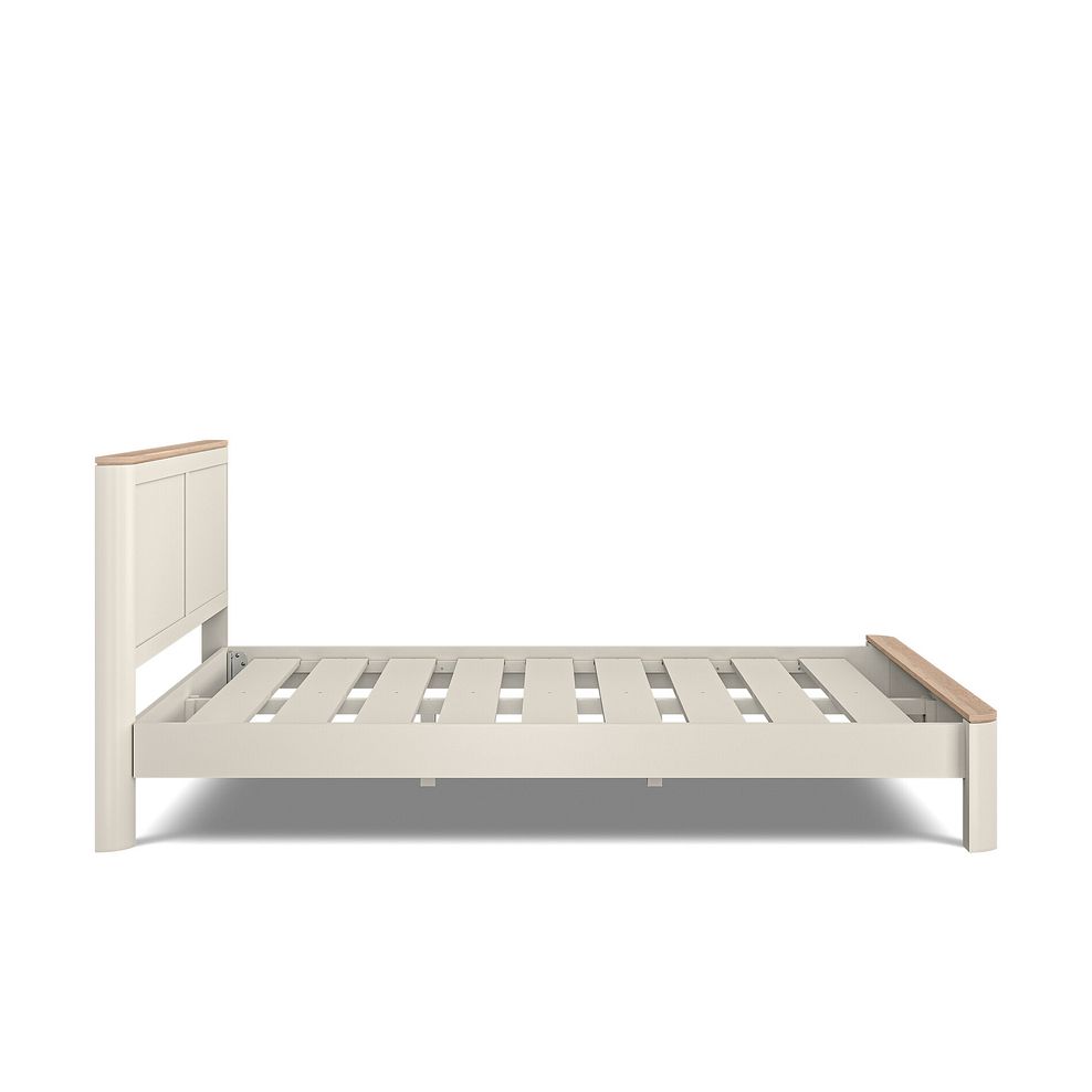 Otto Smoked Oak Finish and Cashmere Painted King-Size Bed 6