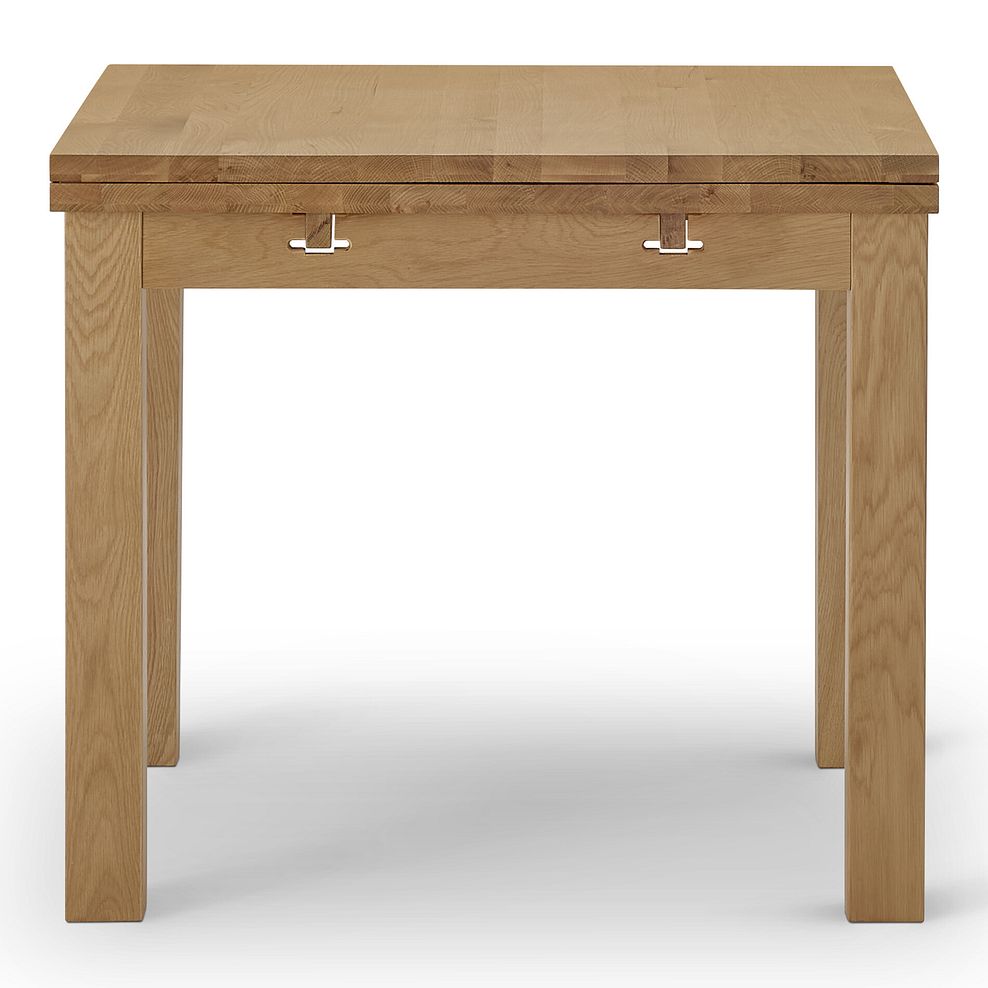 Pembroke Natural Solid Oak Extending Dining Table 90-150cm with 6 Kingham Chairs 4
