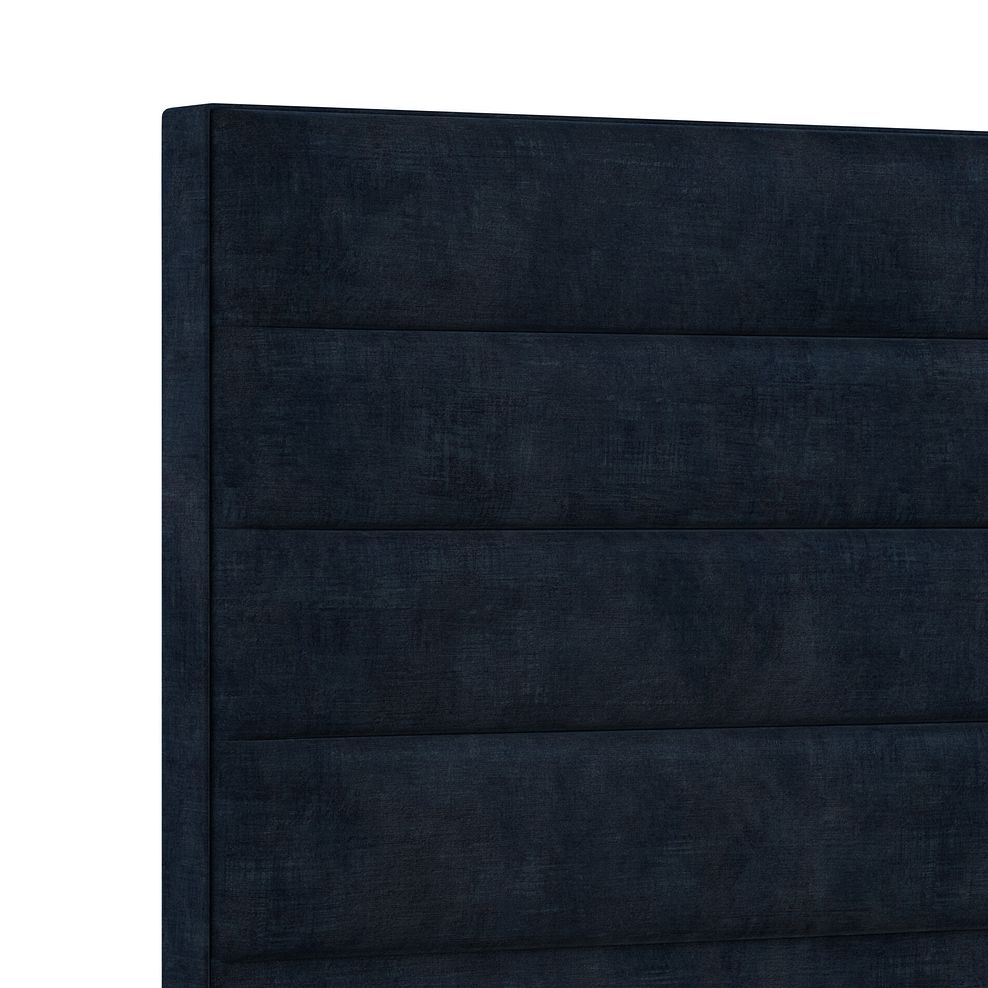 Penryn Double 2 Drawer Divan Bed in Heritage Velvet - Royal Blue 5
