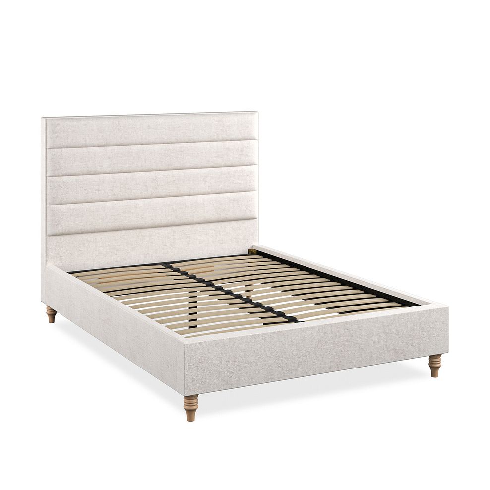 Penryn Double Bed in Brooklyn Fabric - Lace White 2
