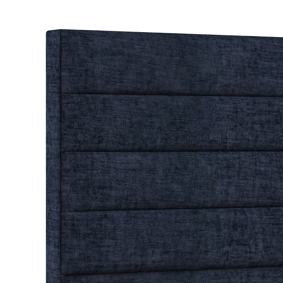 Penryn King-Size 2 Drawer Divan Bed in Brooklyn Fabric - Hummingbird Blue 5