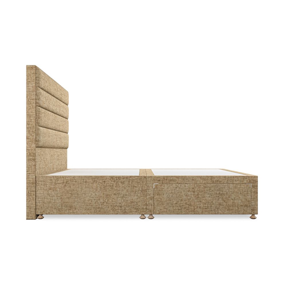 Penryn King-Size 2 Drawer Divan Bed in Brooklyn Fabric - Saturn Mink 4