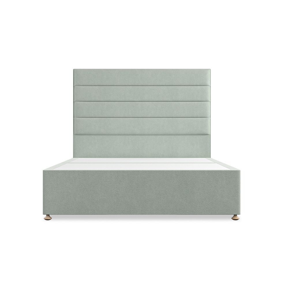 Penryn King-Size 4 Drawer Divan Bed in Venice Fabric - Duck Egg 3