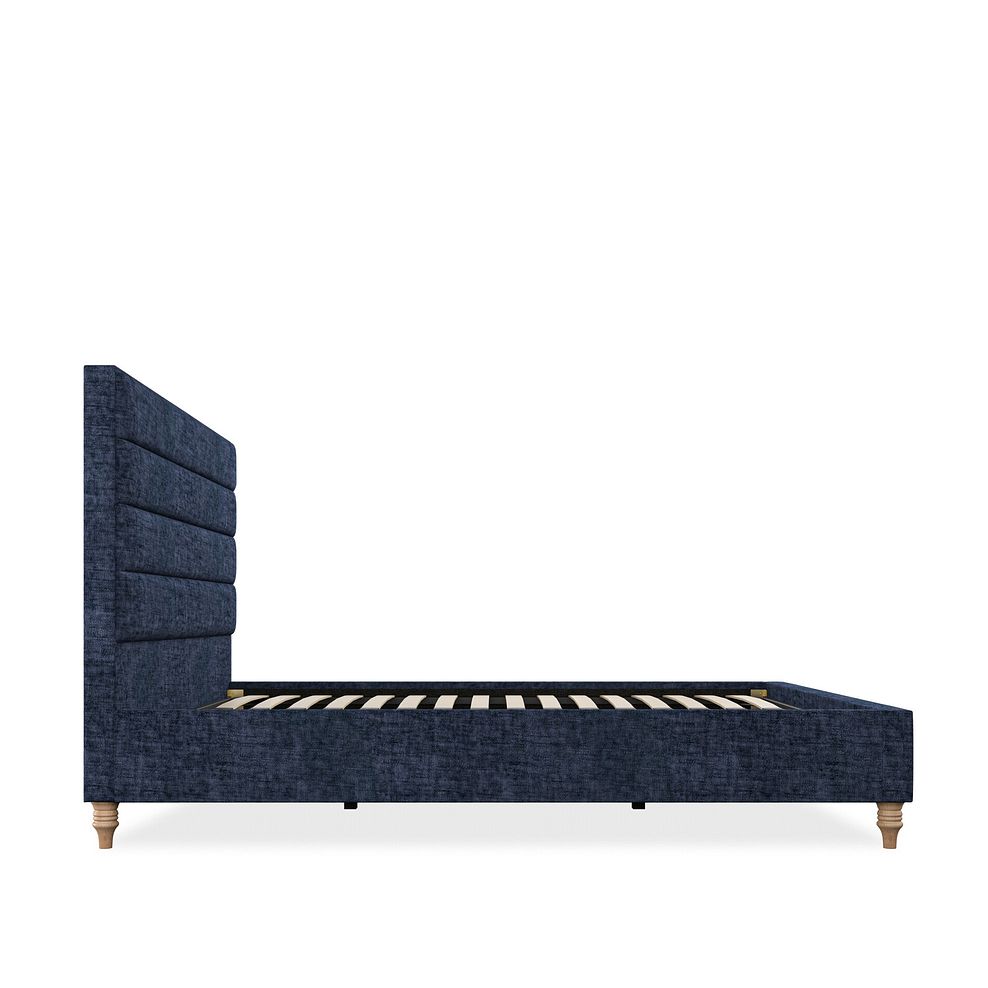Penryn King-Size Bed in Brooklyn Fabric - Hummingbird Blue 4