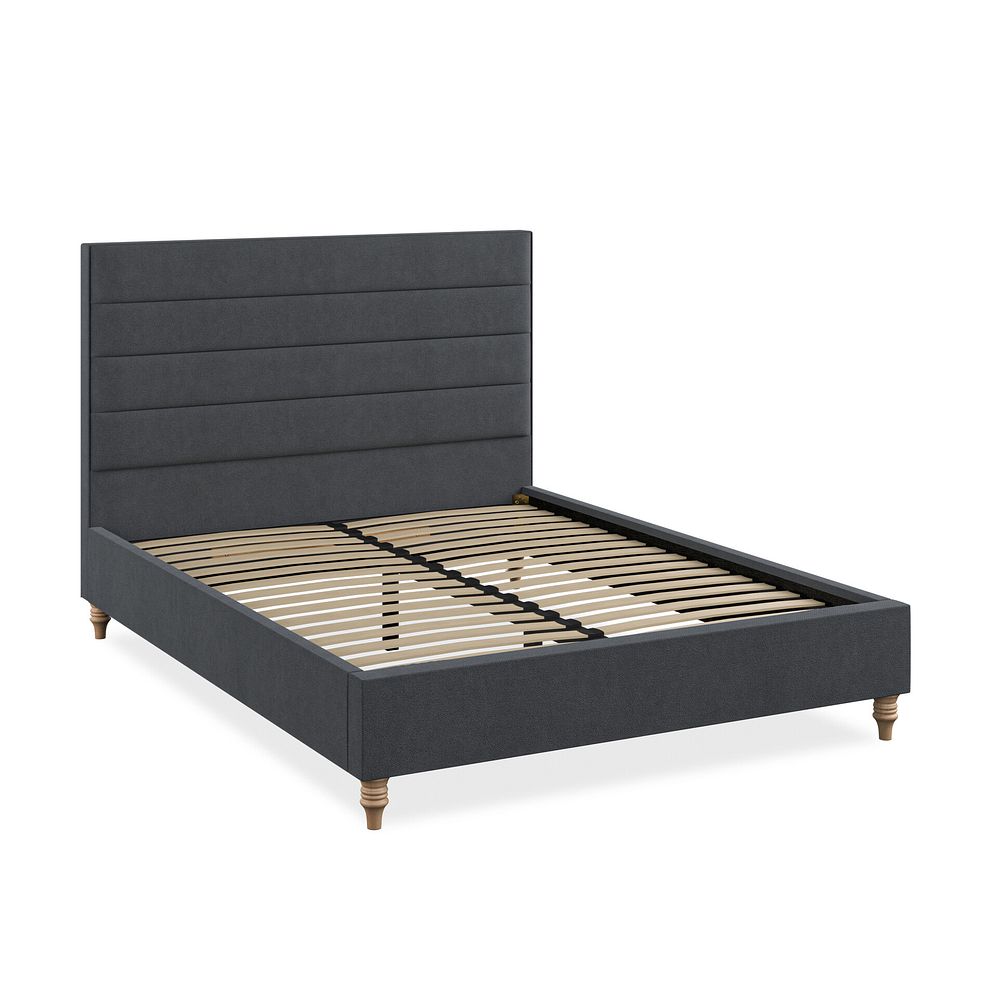 Penryn King-Size Bed in Venice Fabric - Anthracite 2