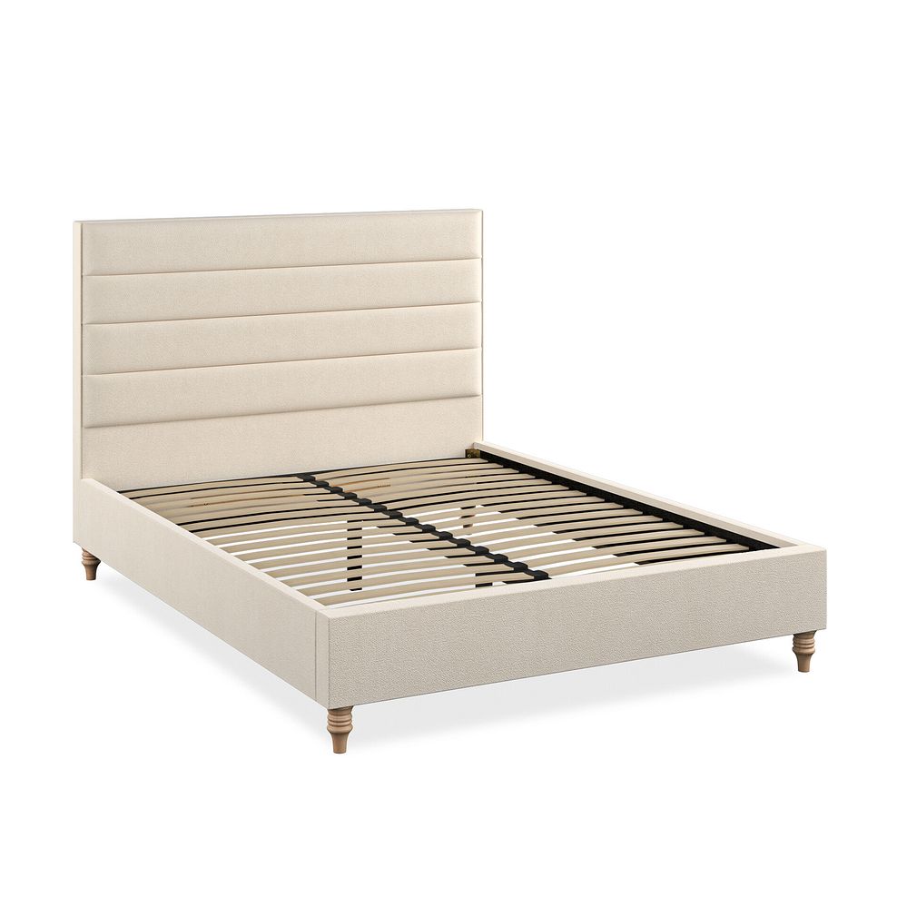 Penryn King-Size Bed in Venice Fabric - Cream 2