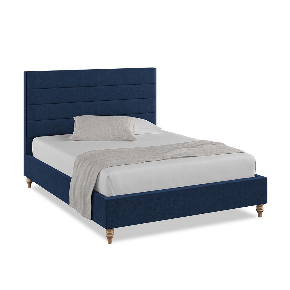 Penryn King-Size Bed in Venice Fabric - Marine 1