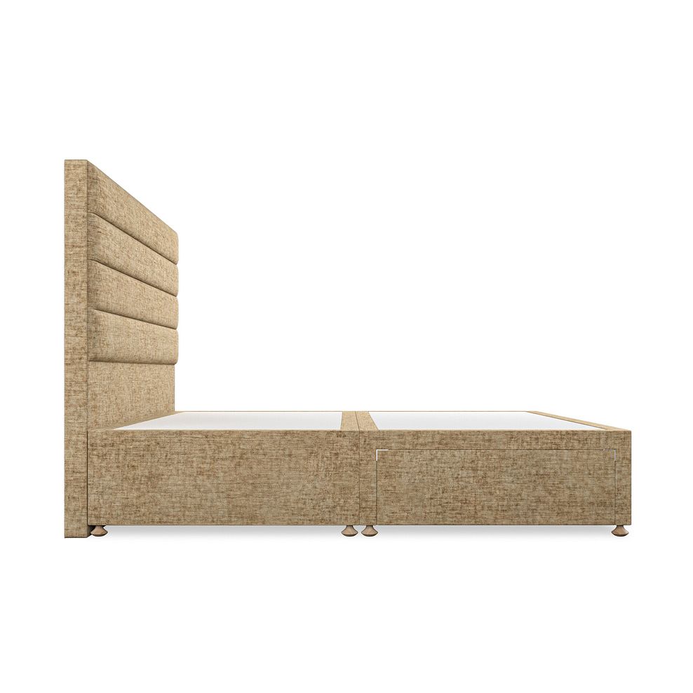 Penryn Super King-Size 2 Drawer Divan Bed in Brooklyn Fabric - Saturn Mink 4