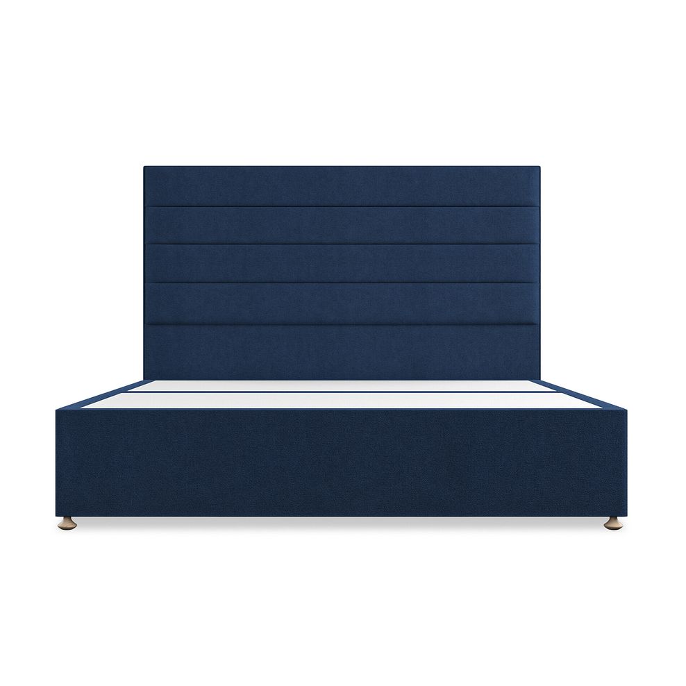 Penryn Super King-Size 2 Drawer Divan Bed in Venice Fabric - Marine Thumbnail 3