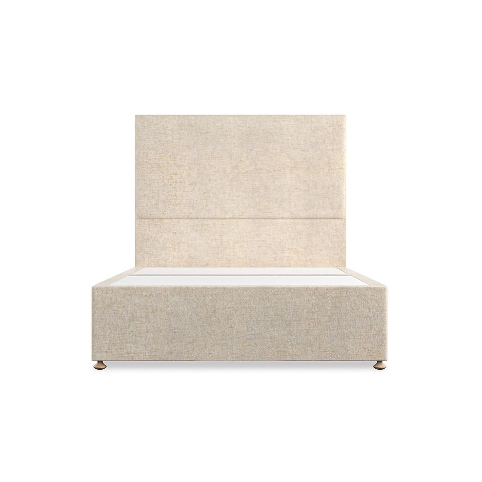Penzance Double 4 Drawer Divan Bed in Brooklyn Fabric - Eggshell 3