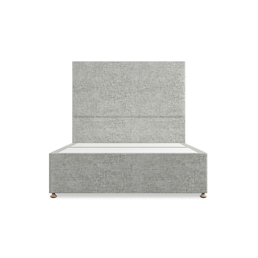 Penzance Double 4 Drawer Divan Bed in Brooklyn Fabric - Fallow Grey 3