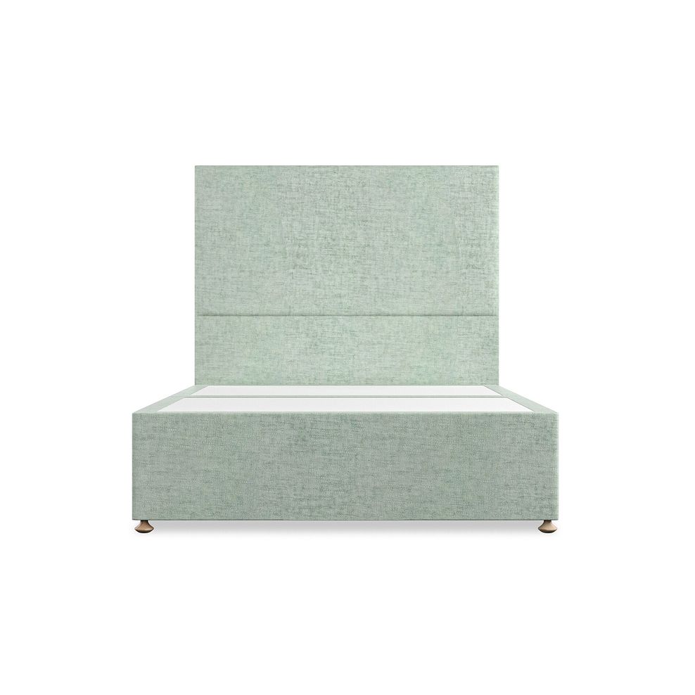 Penzance Double 4 Drawer Divan Bed in Brooklyn Fabric - Glacier 3