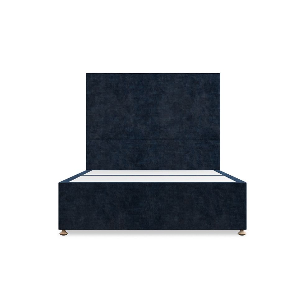 Penzance Double 4 Drawer Divan Bed in Heritage Velvet - Royal Blue 3