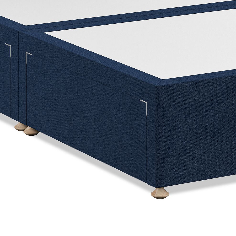Penzance Double 4 Drawer Divan Bed in Venice Fabric - Marine 6
