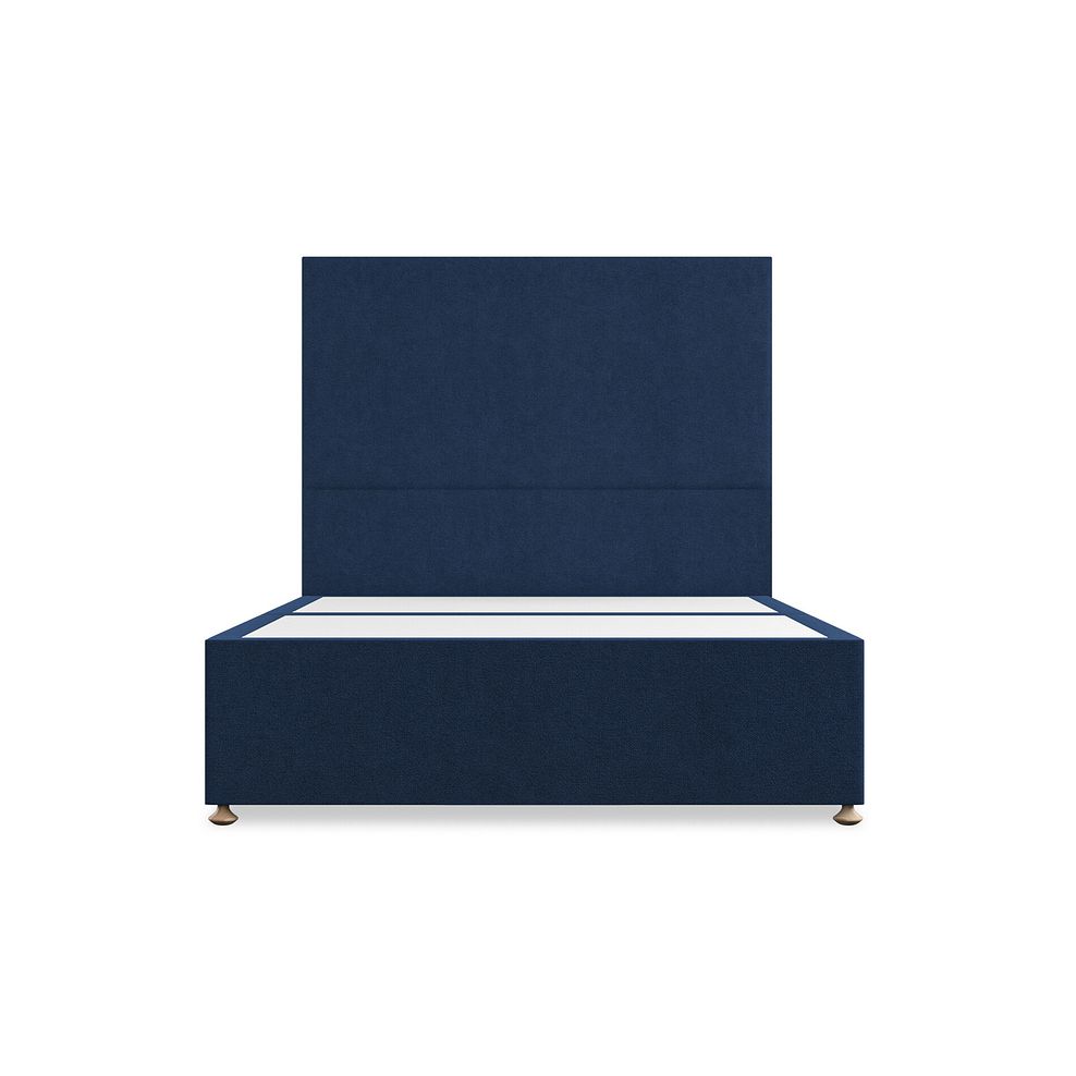 Penzance Double 4 Drawer Divan Bed in Venice Fabric - Marine 3
