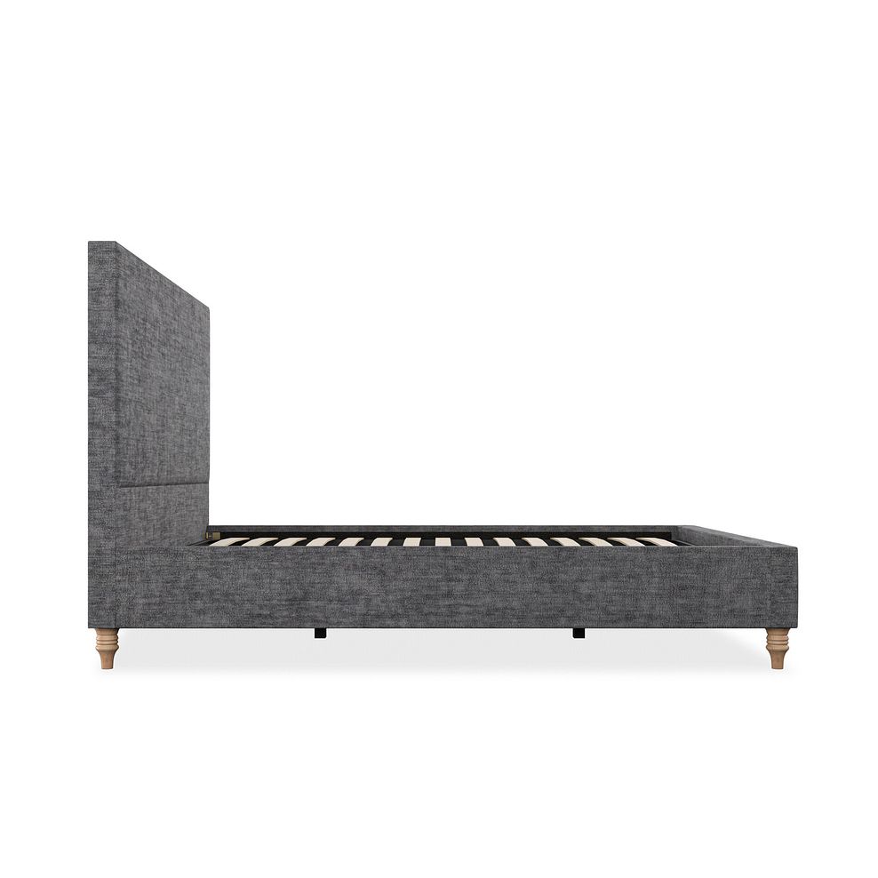 Penzance Double Bed in Brooklyn Fabric - Asteroid Grey 4