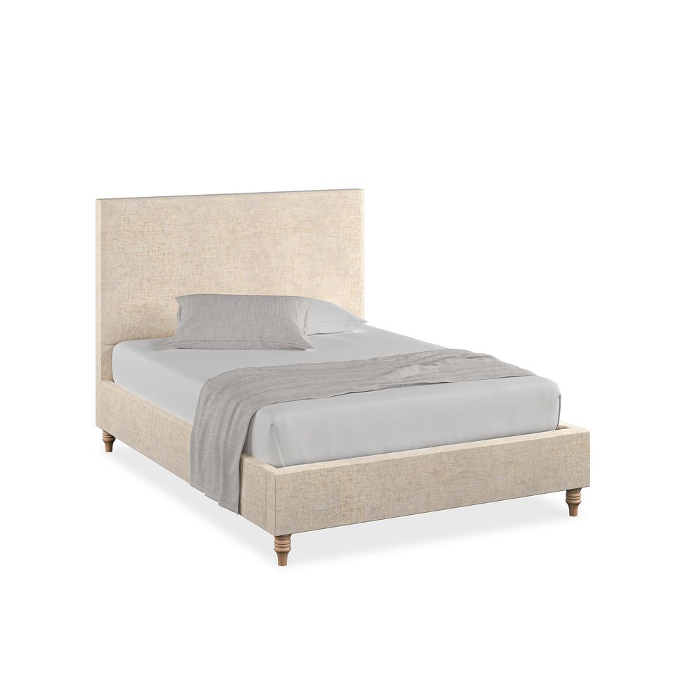 Penzance Double Bed in Brooklyn Fabric - Eggshell 1