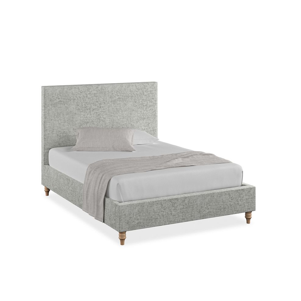 Penzance Double Bed in Brooklyn Fabric - Fallow Grey 1