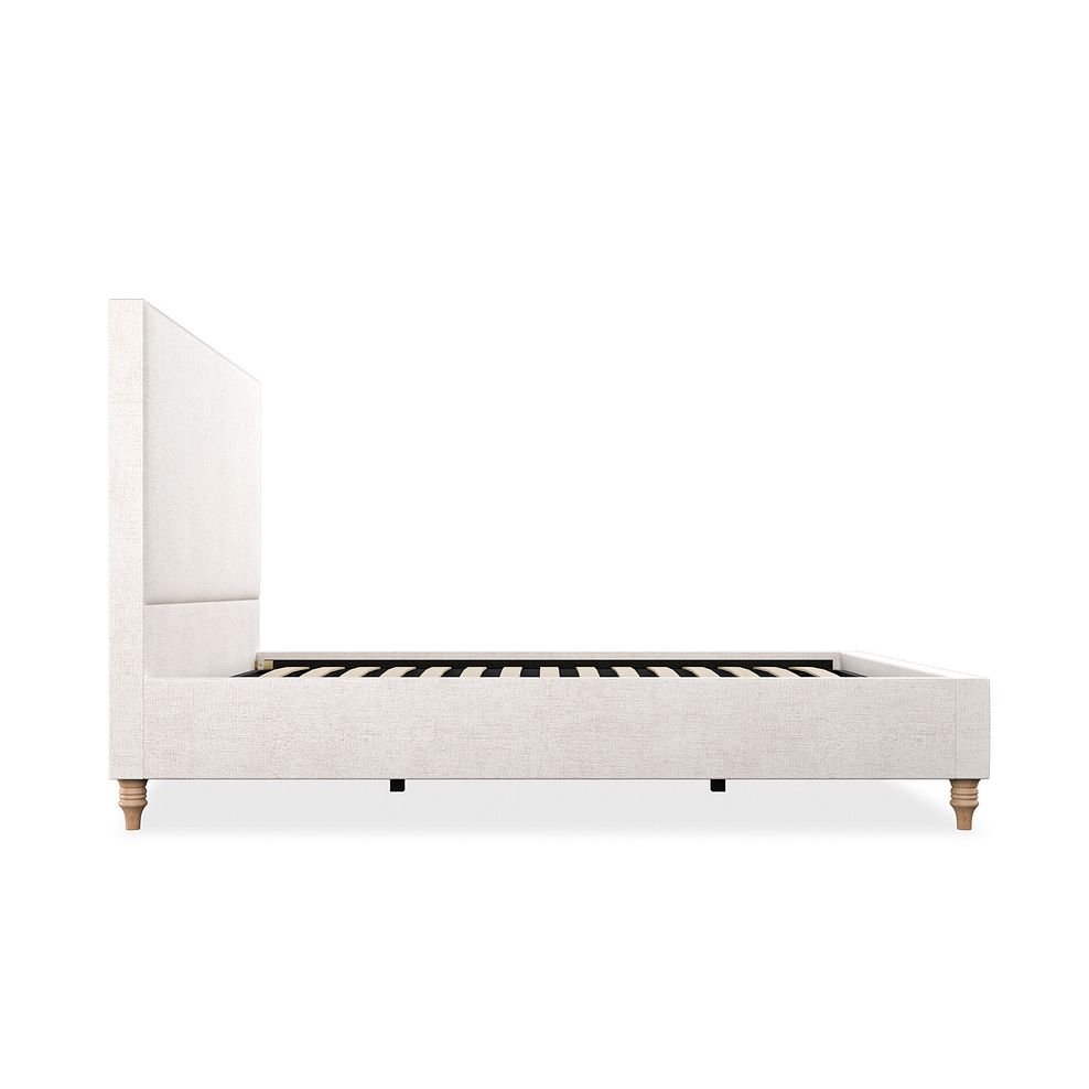 Penzance Double Bed in Brooklyn Fabric - Lace White 4