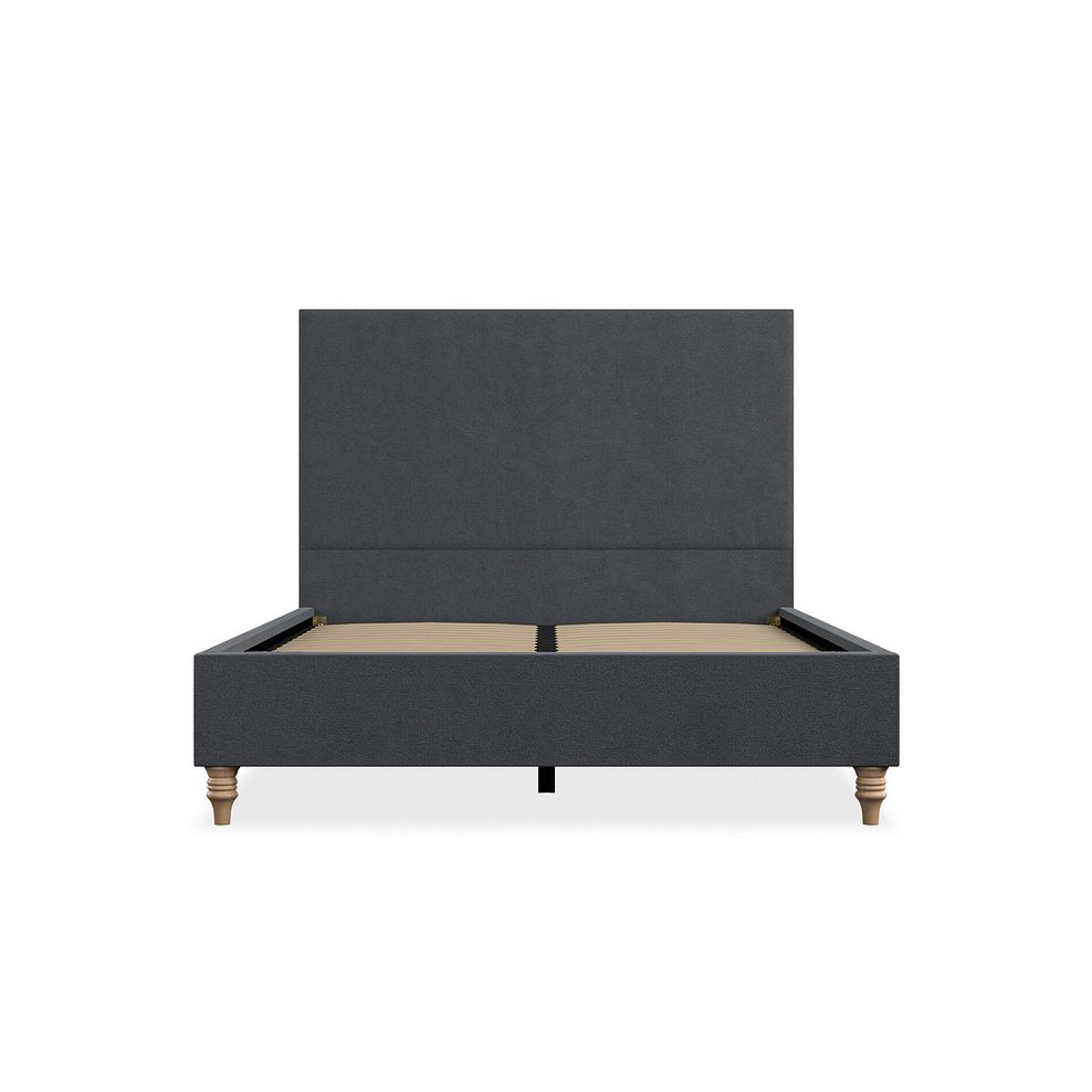 Penzance Double Bed in Venice Fabric - Anthracite 3