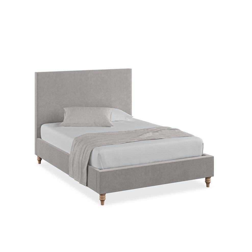 Penzance Double Bed in Venice Fabric - Grey 1