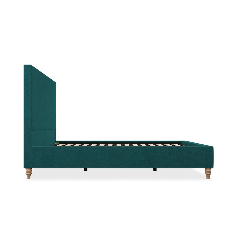 Penzance Double Bed in Venice Fabric - Teal 4
