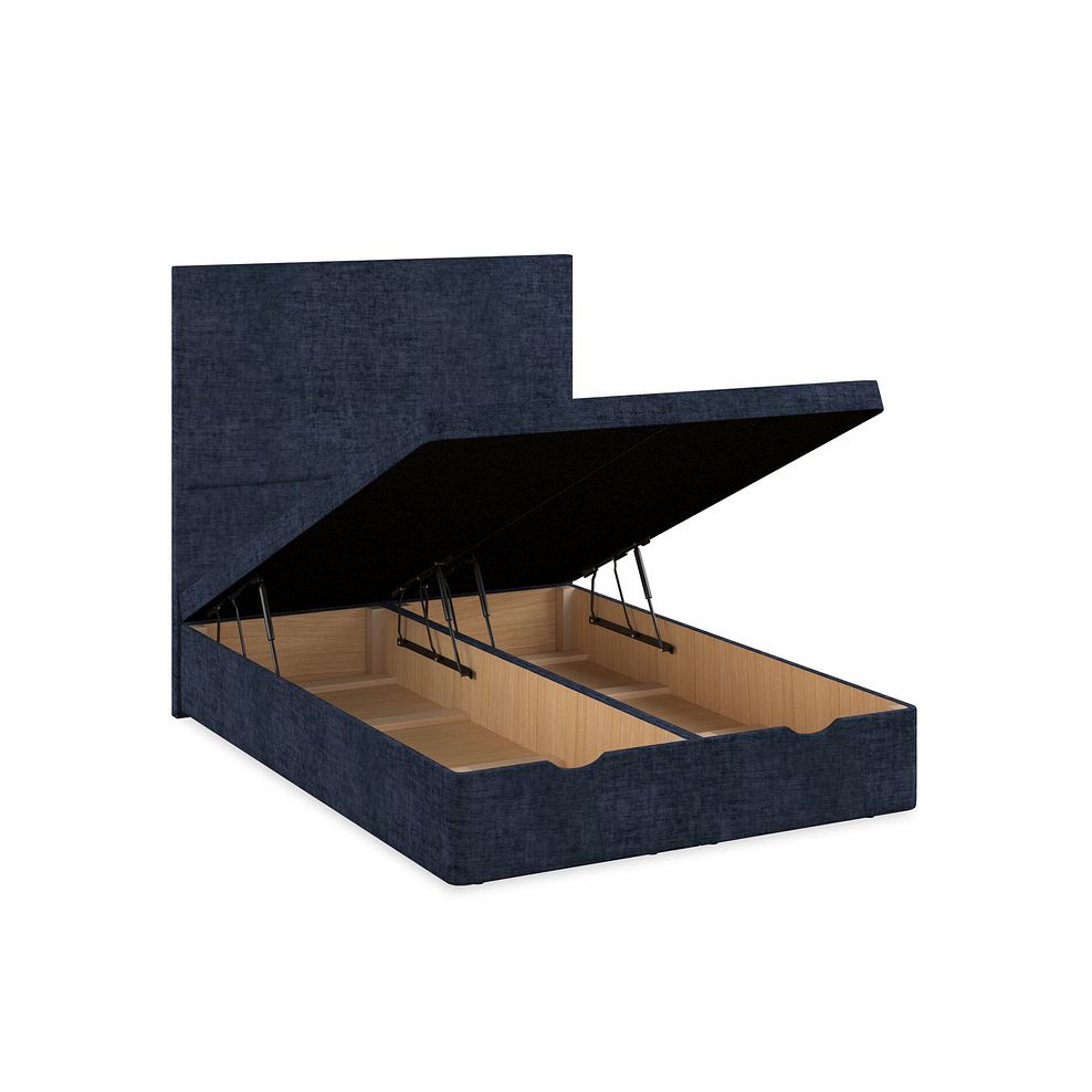 Penzance Double Storage Ottoman Bed in Brooklyn Fabric - Hummingbird Blue 3