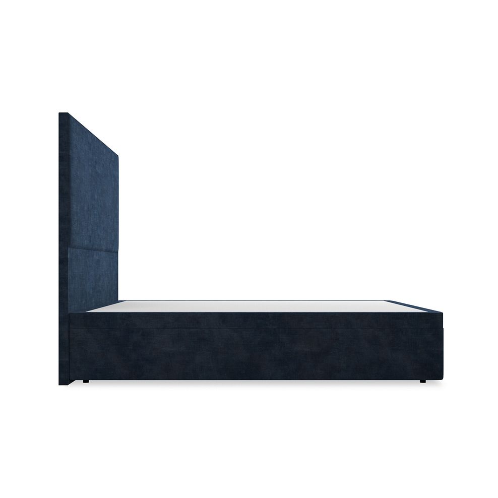 Penzance Double Storage Ottoman Bed in Heritage Velvet - Royal Blue 5
