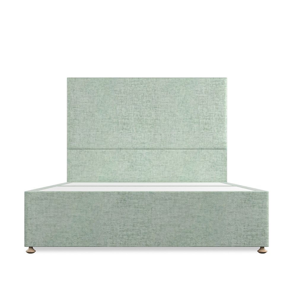 Penzance King-Size 2 Drawer Divan Bed in Brooklyn Fabric - Glacier 3