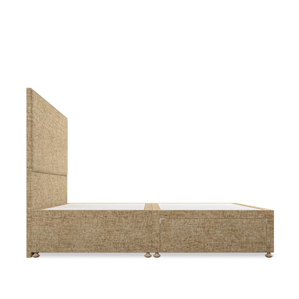Penzance King-Size 2 Drawer Divan Bed in Brooklyn Fabric - Saturn Mink 4