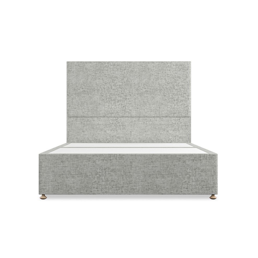 Penzance King-Size 4 Drawer Divan Bed in Brooklyn Fabric - Fallow Grey 3