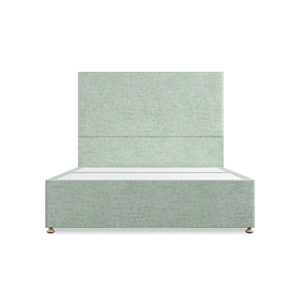 Penzance King-Size 4 Drawer Divan Bed in Brooklyn Fabric - Glacier 3