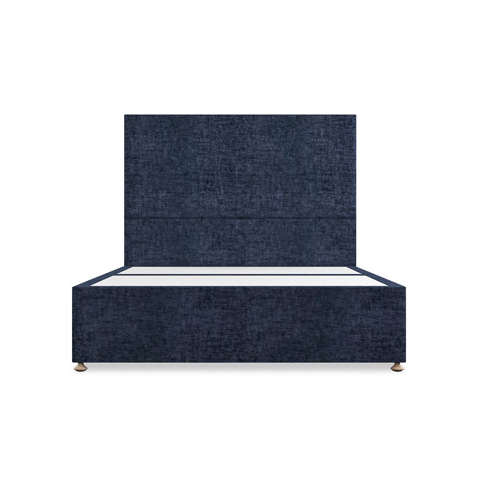 Penzance King-Size 4 Drawer Divan Bed in Brooklyn Fabric - Hummingbird Blue 3