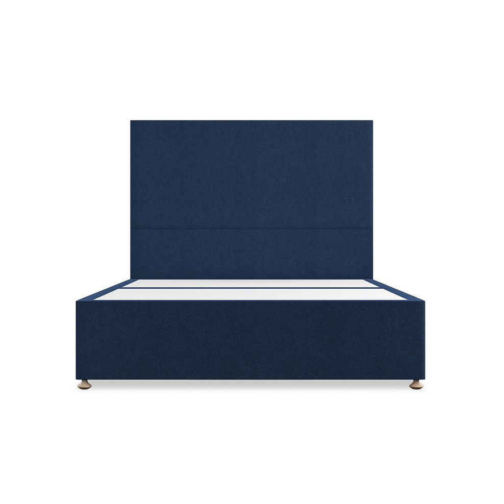 Penzance King-Size 4 Drawer Divan Bed in Venice Fabric - Marine 3