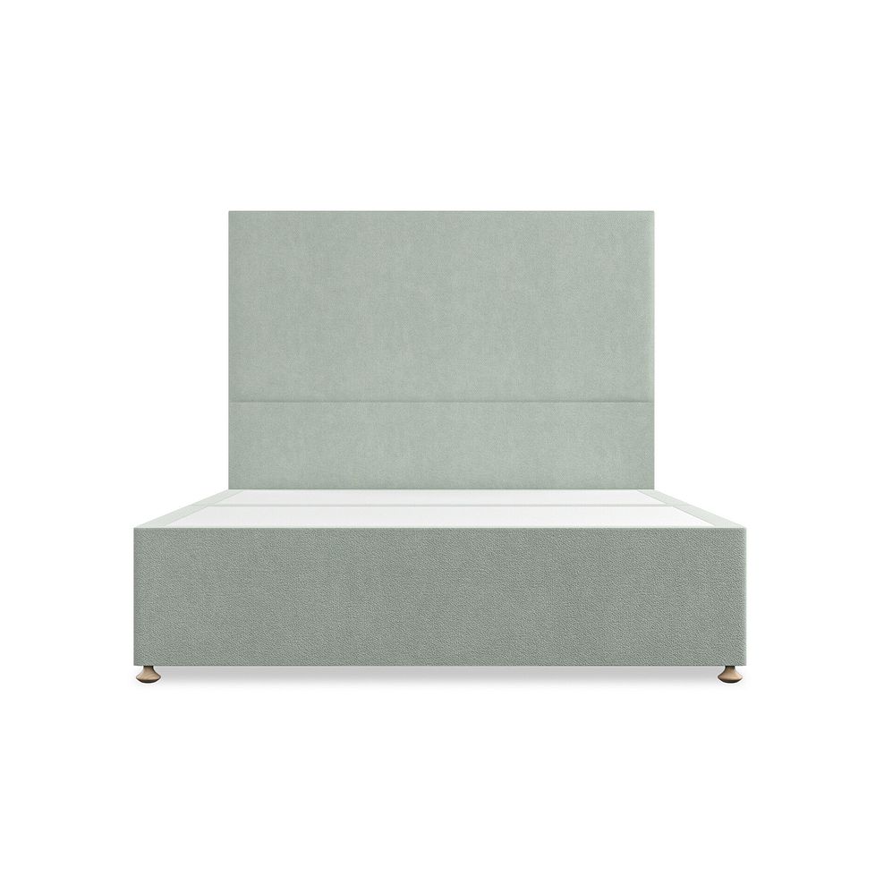 Penzance King-Size Divan Bed in Venice Fabric - Duck Egg 3