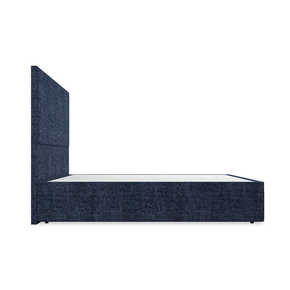 Penzance King-Size Storage Ottoman Bed in Brooklyn Fabric - Hummingbird Blue 5