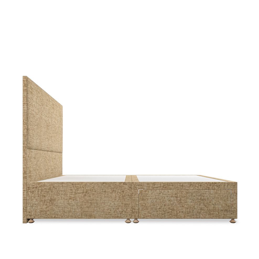 Penzance Super King-Size 2 Drawer Divan Bed in Brooklyn Fabric - Saturn Mink 4