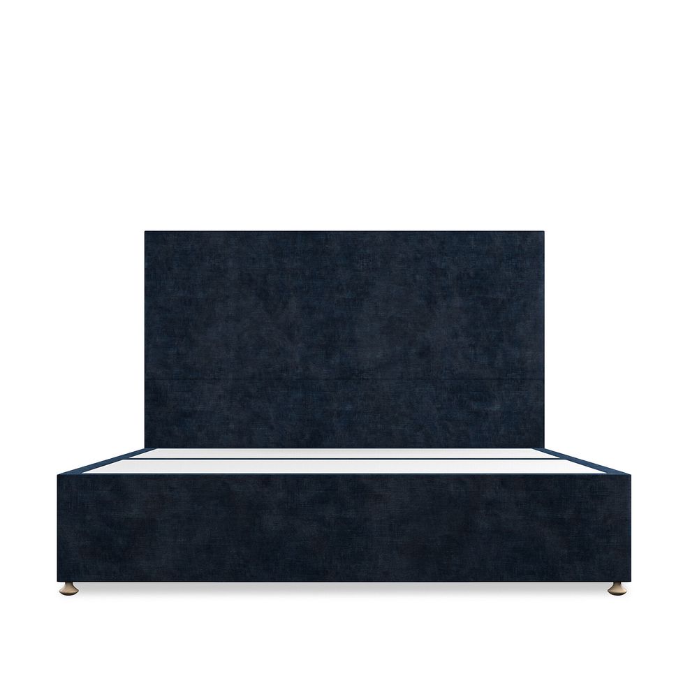 Penzance Super King-Size 2 Drawer Divan Bed in Heritage Velvet - Royal Blue 3