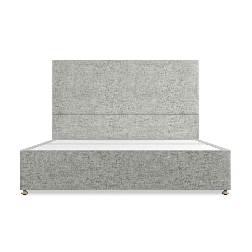 Penzance Super King-Size 4 Drawer Divan Bed in Brooklyn Fabric - Fallow Grey 3