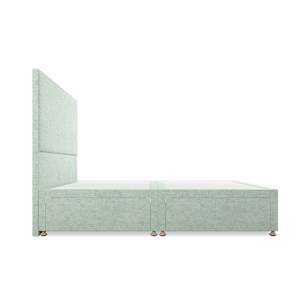 Penzance Super King-Size 4 Drawer Divan Bed in Brooklyn Fabric - Glacier 4