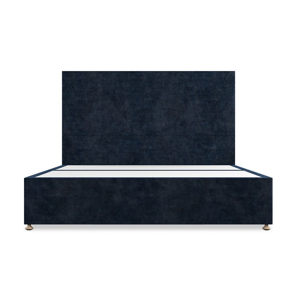 Penzance Super King-Size 4 Drawer Divan Bed in Heritage Velvet - Royal Blue 3