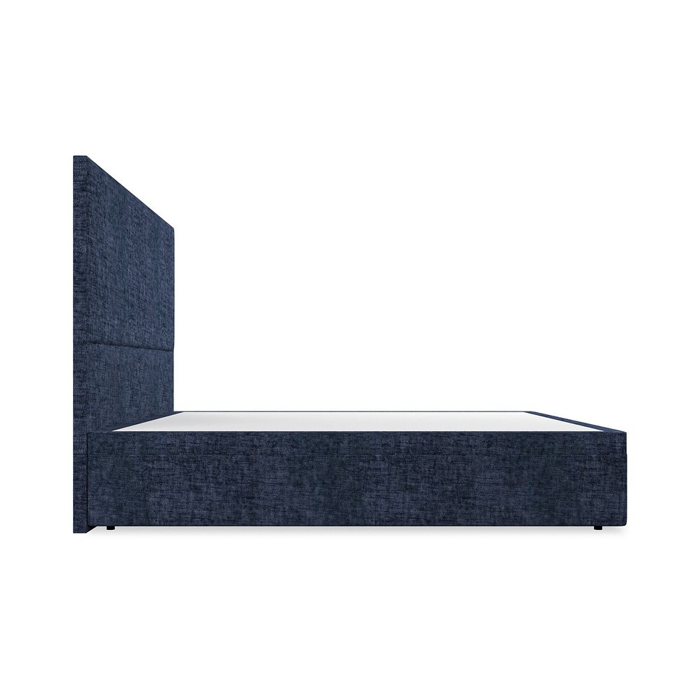 Penzance Super King-Size Storage Ottoman Bed in Brooklyn Fabric - Hummingbird Blue 5
