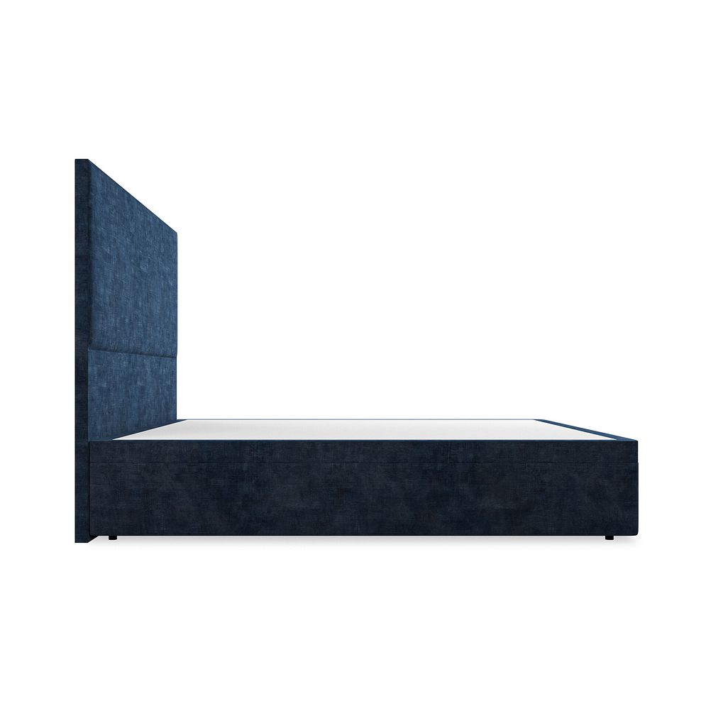 Penzance Super King-Size Storage Ottoman Bed in Heritage Velvet - Royal Blue 5