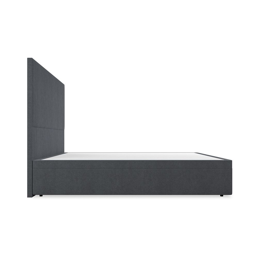 Penzance Super King-Size Storage Ottoman Bed in Venice Fabric - Anthracite 5